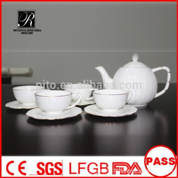 P &amp; T 2015 neues Produkt 15pcs Knochen China Tee-Set Kaffee-Set